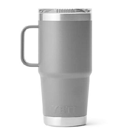 YETI Rambler 20 oz Travel Mug, Stainless Steel, Vacuum Insulated with Stronghold Lid, Charcoal並行輸入品