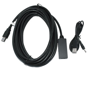Fujiei 主動式USB 3.0 A公A母  5 米+IC 連接延長線(附1米USB供電線)