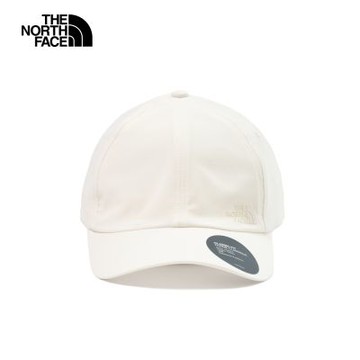 【The North Face 官方旗艦】北面男女款米白色FLASHDRY速乾休閒運動帽｜8EPNQLI
