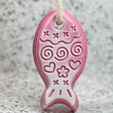 母親節禮物  吊掛飾魚造型(一) 手工皂 洗手皂 防疫洗手 勤洗手