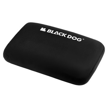 BLACK DOG 黑狗 雲片記憶枕 附收納袋 可拆卸枕套 高回彈  夜幕黑  50 × 32 × 11cm  1個