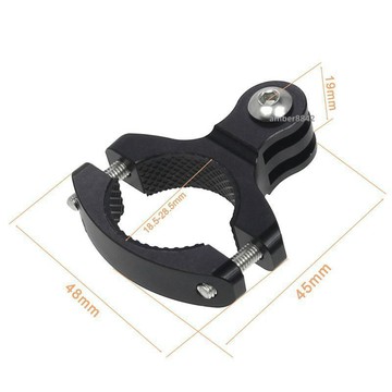 購滿99出貨 可開發票 升級款O型單車夾大管徑金屬CNC固定夾適用GoPro10系列大疆配件