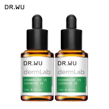 DR.WU 1%積雪草舒敏修護精華15ML(2入組)-共2入