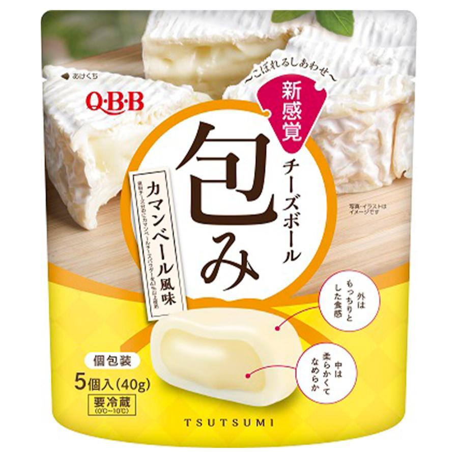 六甲バター QBB 包み カマンベール風味 40g (5個入)