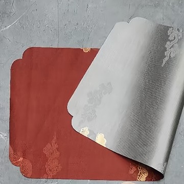 工妙堂 茶席 50 x 23cm  金松灰褐  1個