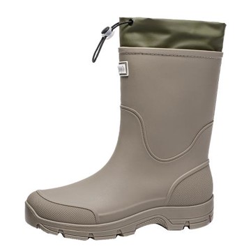 日式雨鞋女款2025新款厚底時尚雨靴工作防滑膠鞋女士成人外穿水鞋