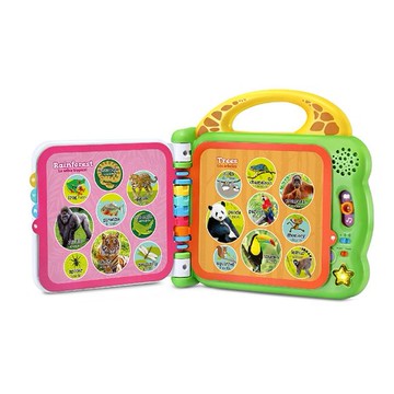 LeapFrog 跳跳蛙~100單字動物互動認知圖鑑(1入)  ※限宅配／無貨到付款