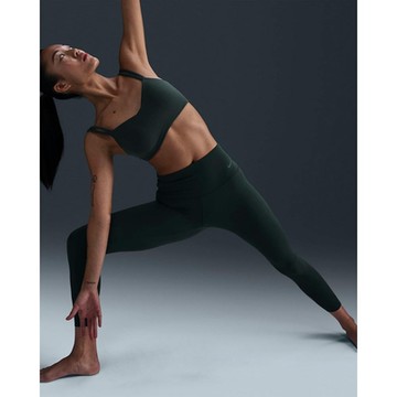 NIKE 耐吉 女運動緊身褲-綠色 AS W NK DF ZENVY HR 7/8 TGHT-DQ6016338