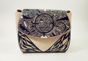 Diamond - 開合斜肩小包