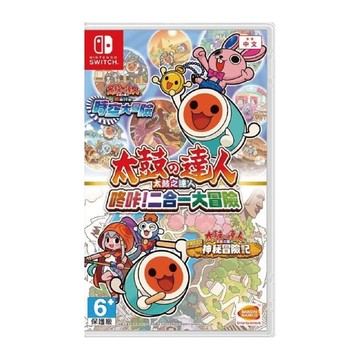 Nintendo Switch 咚咔！二合一大冒險  1盒