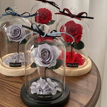 【FLORA FLOWER】小王子永生玫瑰花-兩色
