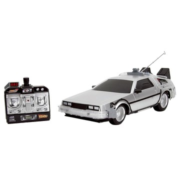 Jada 佳達 回到未來遙控車 1:16比例 銀色 經典電影模型  1個
