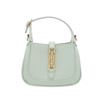 GUCCI 760249 JACKIE 1961 超迷你單肩背包 薄荷綠淺綠