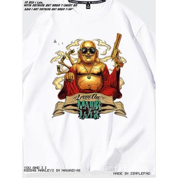 印花T恤短袖T恤加肥加大碼男士特大號胖人胖子肥佬半袖上衣潮男