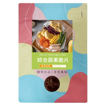 臻御行 綜合蔬果脆片(會因季節性調整蔬果種類或比例)  1個  160g