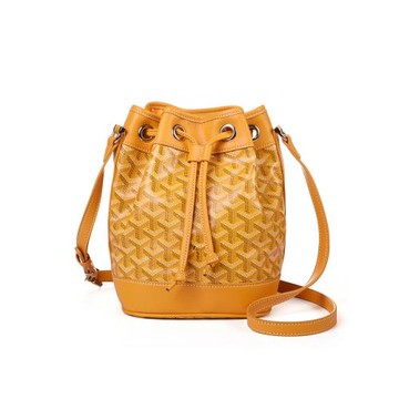 原創設計抽繩水桶包女大容量真皮2024新款單肩包斜挎包通勤帆布包