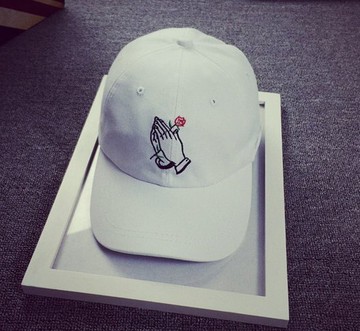 祈禱的聖母 玫瑰 經典 宗教 老帽  十字架 耶穌  老帽 版帽