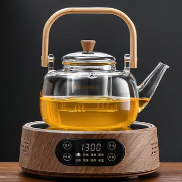 電陶爐煮茶壺2025新款玻璃燒水壺養生壺家用小型高端煮茶器煮茶爐