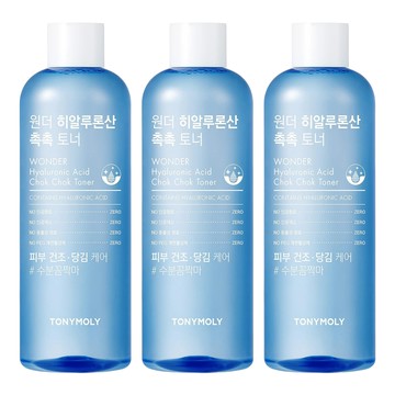 TONYMOLY Wonder系列 玻尿保濕化妝水  500ml  3瓶