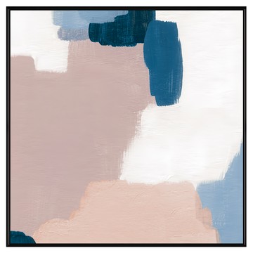 BOLUO GALLERY 菠蘿選畫所 抽象畫 色塊II APAP4489B  40 x 40cm  黑色