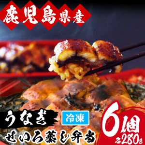 鹿児島県産うなぎ せいろ蒸し弁当280g×６個 ！国産うなぎ 鰻 ウナギ 冷凍 お家で簡単 せいろ蒸し弁当  鹿児島 