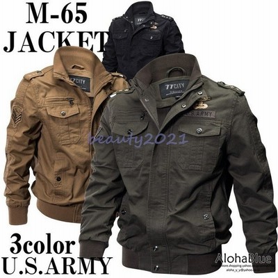 ミリタリージャケット メンズ M 65 M65 ジャケット ブルゾン ジャンバー アウター 軍服 軍物 ミリタリーファッション 通販 Lineポイント最大get Lineショッピング