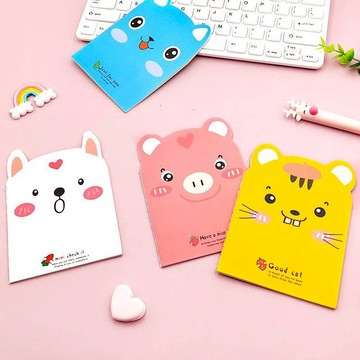 東利企業社 創意 文具 異形 小豬 口袋本 卡通 學生 記事 備忘 便攜 小本子 記事本 小抄 小禮物 獎品