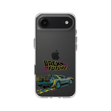iPhone Air Clear Case（相機按鈕） 透明 - Back to the future - Back To The Future Poster