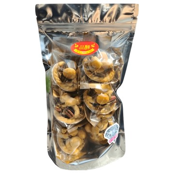 品鮮生活 法式藍帶夏威夷豆堅果塔 6個  180g  1袋