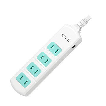 Kinyo 4插延長線 2PIN  2.7m  CG2049  1個