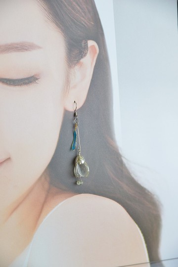 Sandra's 純粹~ 花の純色 樹脂 耳環