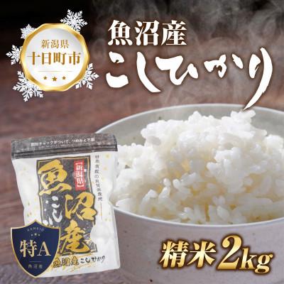 ふるさと納税 十日町市 魚沼産 コシヒカリ 2kg 美味しい炊き方ガイド付き