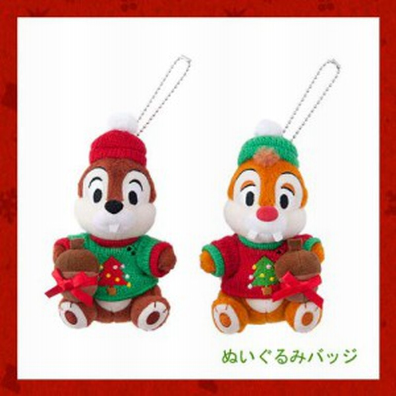 ディズニーストア ピンバッジ クリスマス チップ デール 2009 【公式通販】
