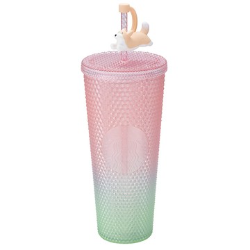 星巴克24OZBling柯基TOGO冷水杯