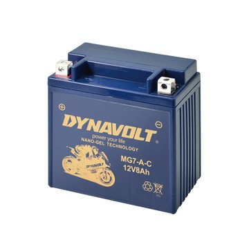 Dynavolt MG7-A(對應型號YB7-A-2 / YAMAHA 愛將用電瓶 奈米膠體高效能電池)