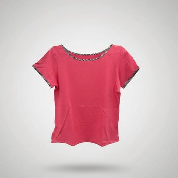 19A515_S2613負離子女上衣/紅.(L)