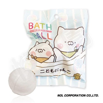 Weicker 唯可 日本NOL-小貓(Line貼圖)入浴球【悅兒園婦幼生活館】