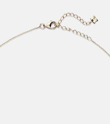 Mateo 14kt gold necklace with topaz and diamonds