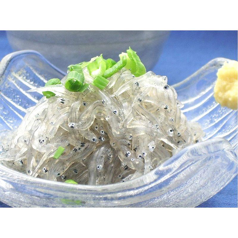 用宗産 生しらす 200g 生しらす 海鮮丼 生シラス丼に静岡 駿河湾 用宗産