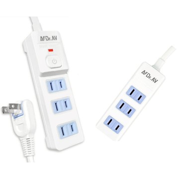 聖岡NDr.AV  炫麗 2P 3插 延長線 電源線（TX-700）4尺1.2米 /  6尺 1.8米 15A