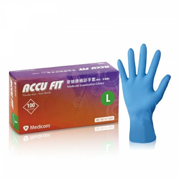 《Medicom 麥迪康》NBR丁晴手套 標準型 Nitrile Glove, Powder-Free