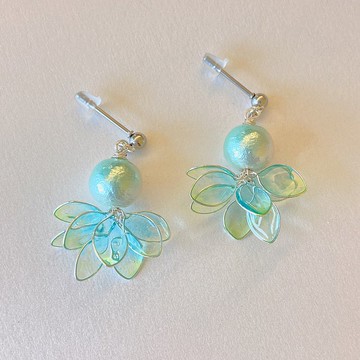 【AurorA百寶盒】A040─跳舞精靈─綠黃-耳針