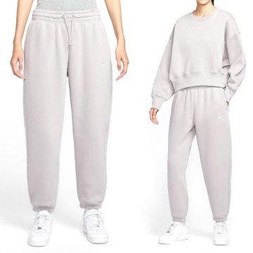Nike As W Nsw Phnx Flc Hr Os Pant 2 女款 灰色 刷毛 長褲 FZ5997-009