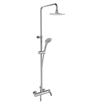 Aleo 雙出水淋浴柱 (鍍鉻)