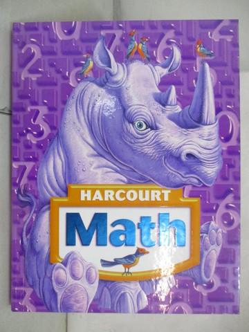 【書寶二手書T6／少年童書_UG6】Harcourt Math 4_Not Available (NA)