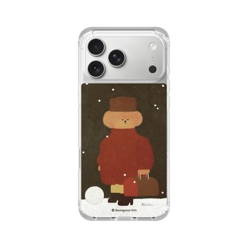 iPhone 17 Pro Max ClearX (MagSafe 兼容) 晶透白 - Seungyoun Kim - 紅衣小狗 Pingurusky