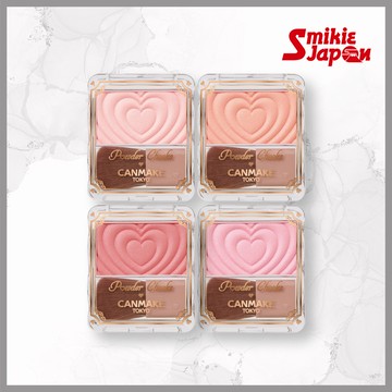 【日本直購】Canmake粉臉頰-強大的粉紅色 粉紅色 粉餅腮紅 P01 強力粉色 1.8g 腮紅半透明透明光澤粉