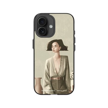 iPhone 16 Clear (相機按鈕) 酷墨灰 - Janice Sung - Isabel 伊莎貝爾