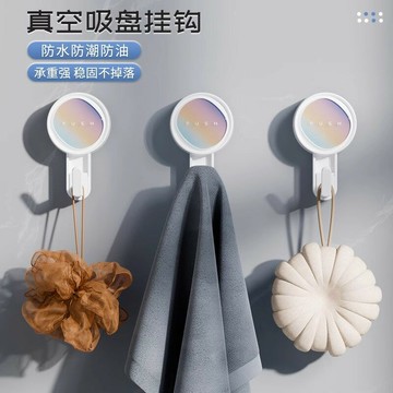 熱銷/免運費 友耐吸盤掛鉤免打孔浴室無痕強力真空粘膠廚房門后衛生間浴室粘鉤