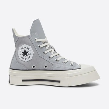 CONVERSE CHUCK 70 DE LUXE SQUARED HI 高筒 休閒鞋 厚底鞋 男鞋 女鞋 灰色-A08280C